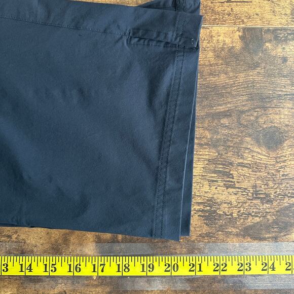 Under Armour Golf Pants 12 Womens Black Crop Straight Leg Hike Water Resistant - Picture 5 of 13